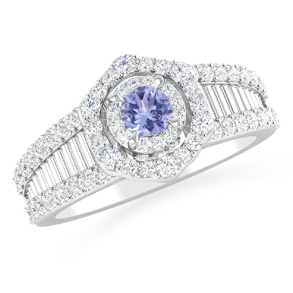 White Gold - Tanzanite