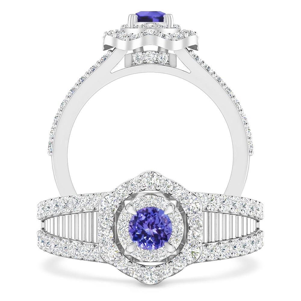 White Gold - Tanzanite