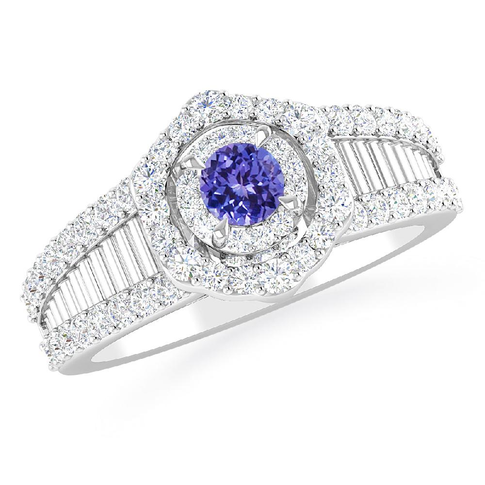 White Gold - Tanzanite