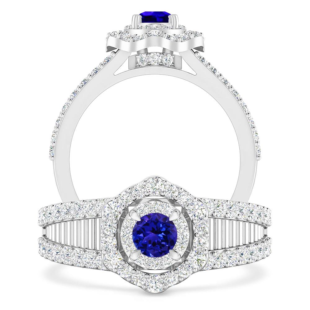 White Gold - Tanzanite