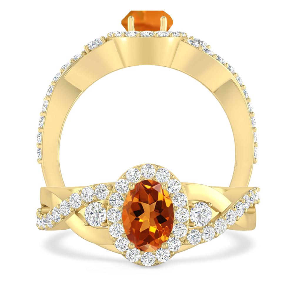 Yellow Gold - Citrine