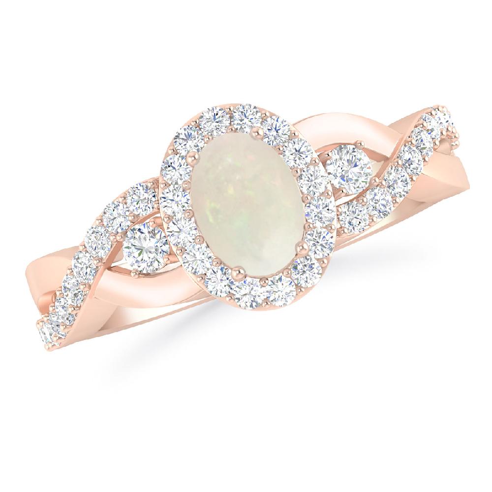 Rose Gold - Opal