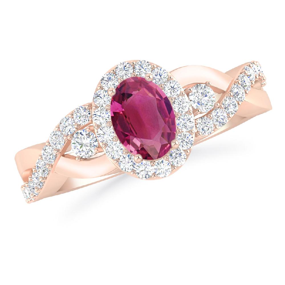 Rose Gold - Pink Tourmaline