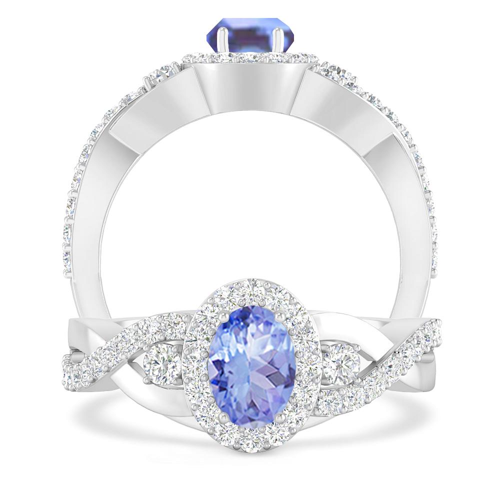 White Gold - Tanzanite