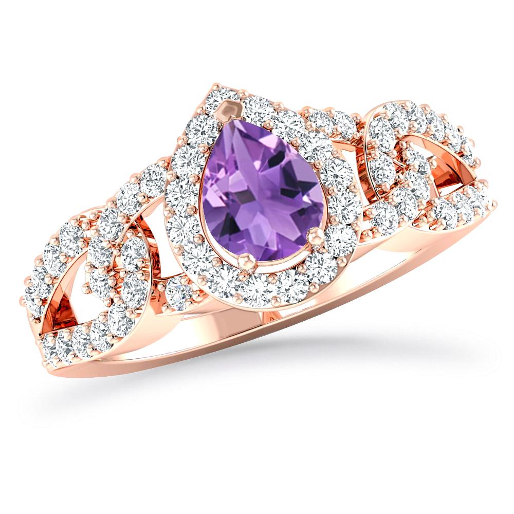 Rose Gold - Amethyst