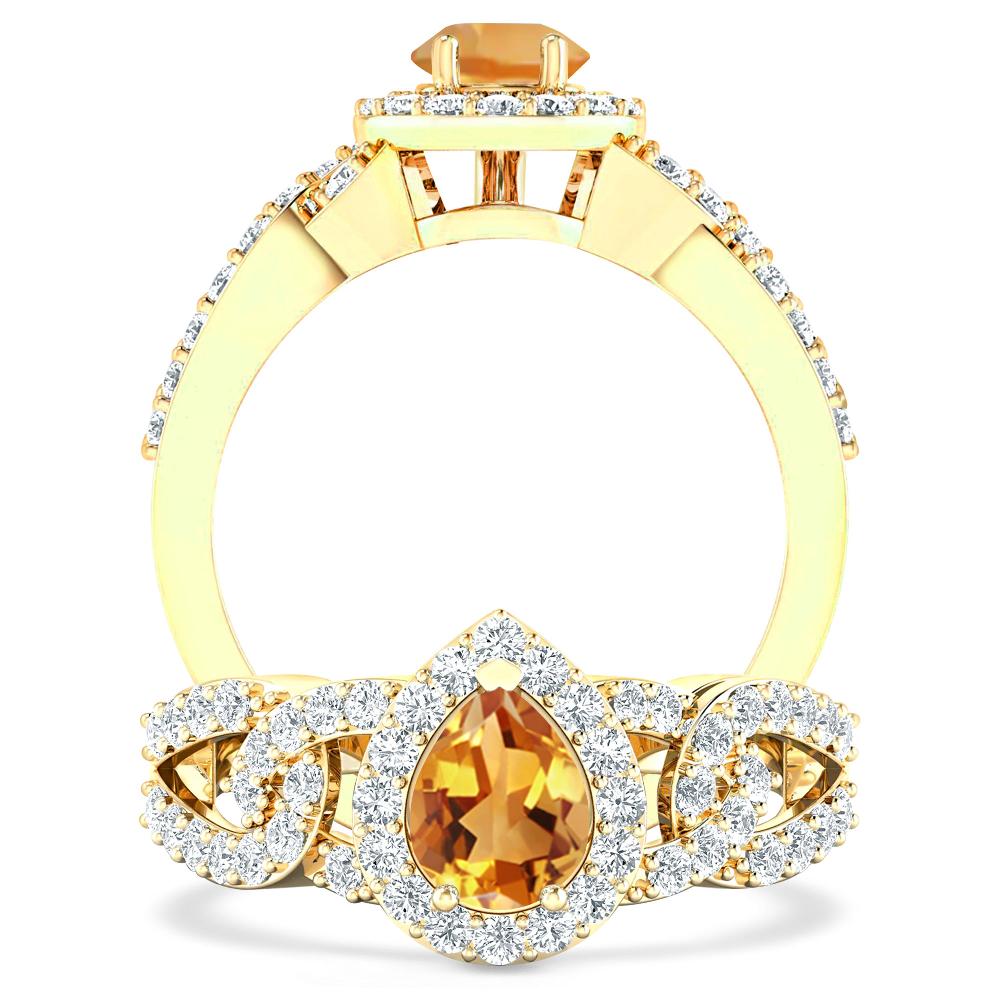 Yellow Gold - Citrine