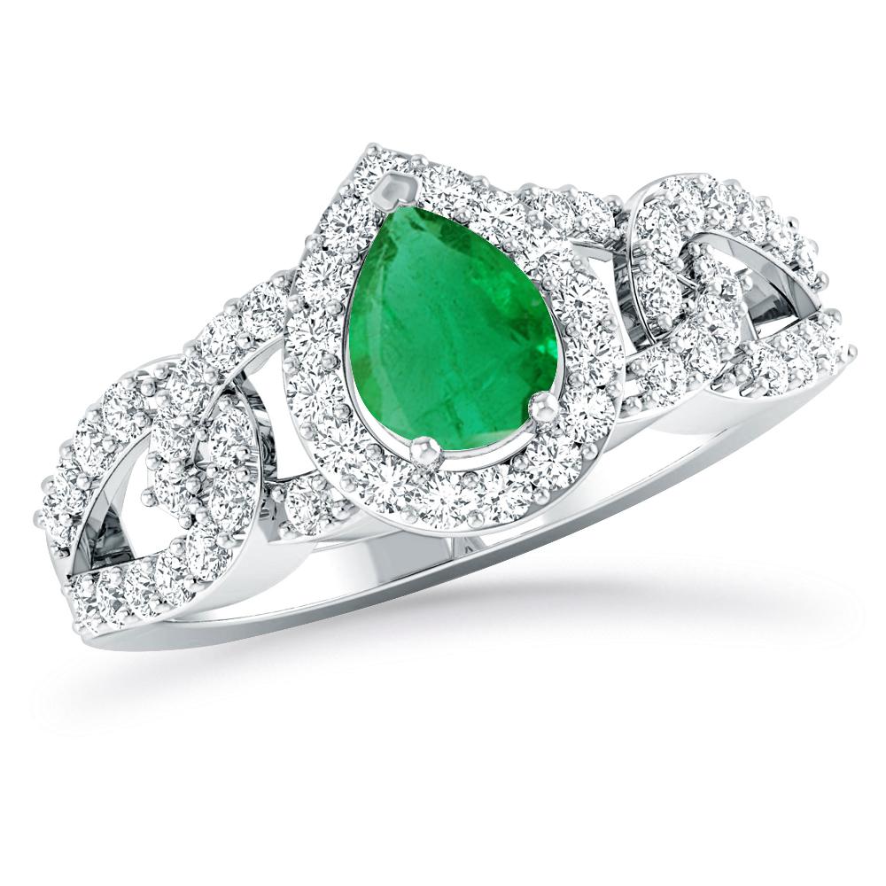 White Gold - Emerald