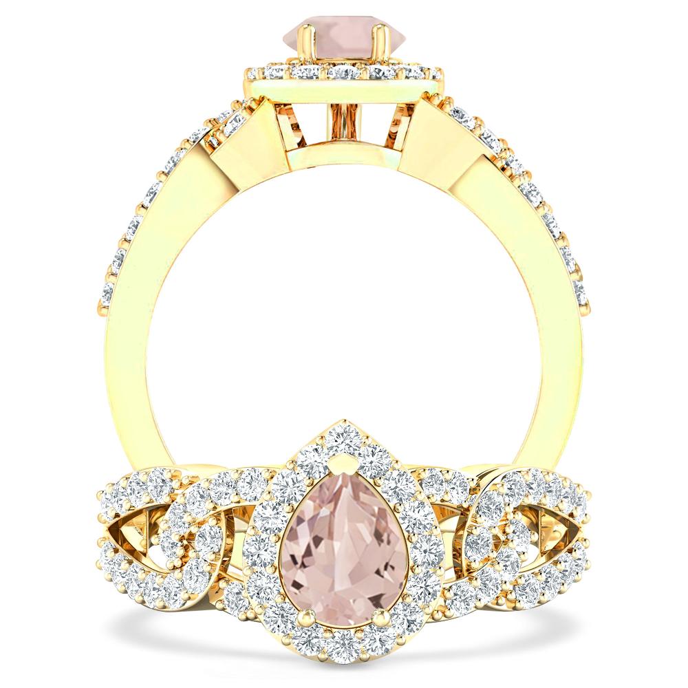 Yellow Gold - Morganite