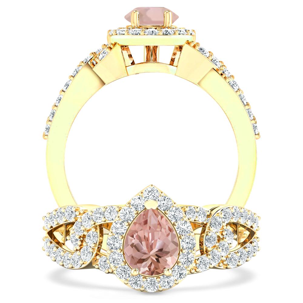 Yellow Gold - Morganite