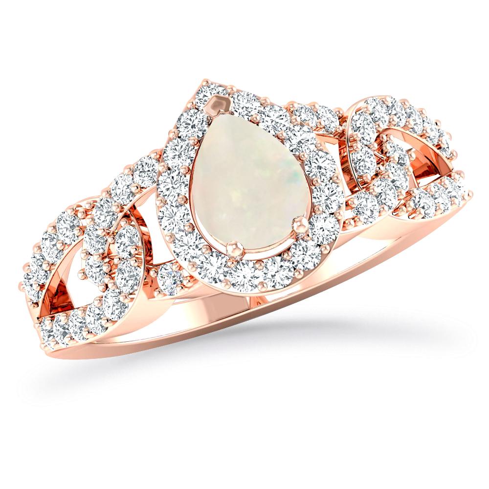 Rose Gold - Opal