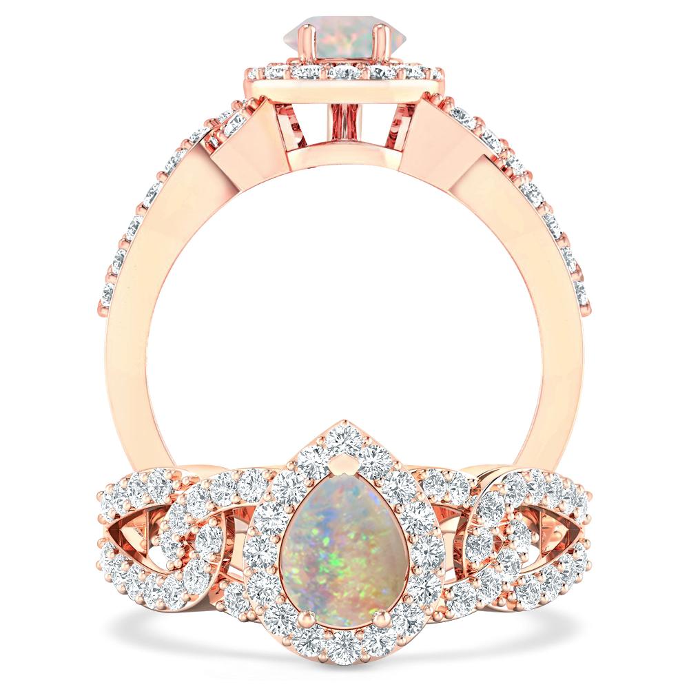 Rose Gold - Opal