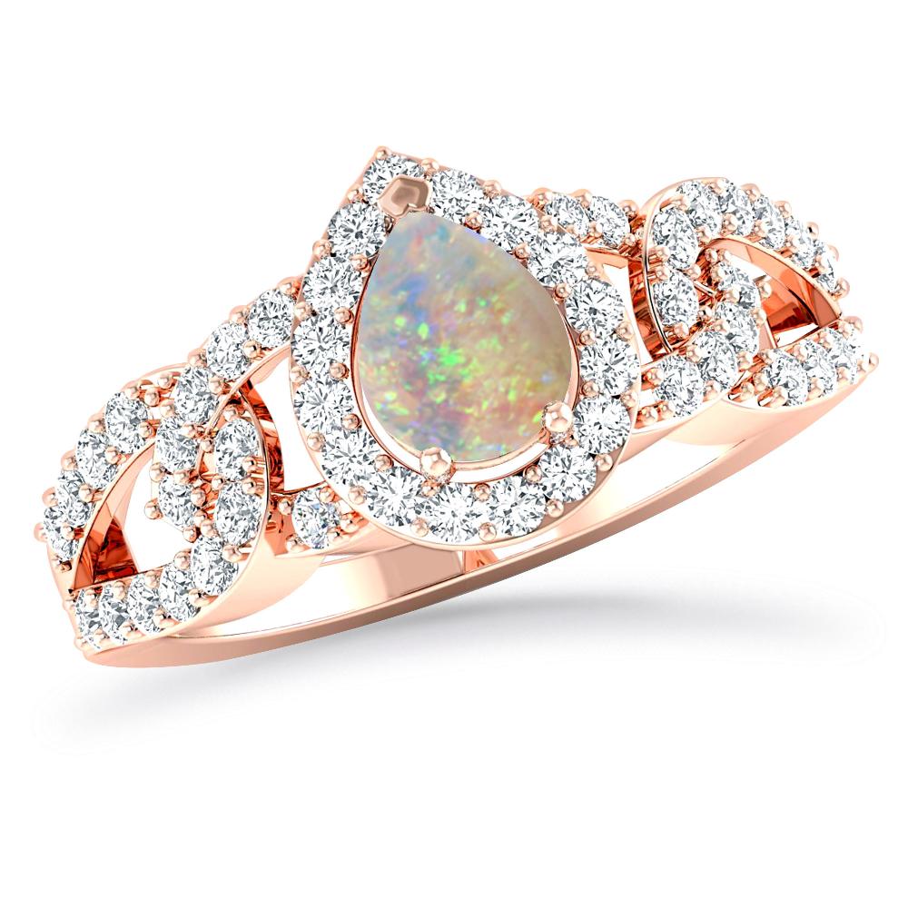 Rose Gold - Opal