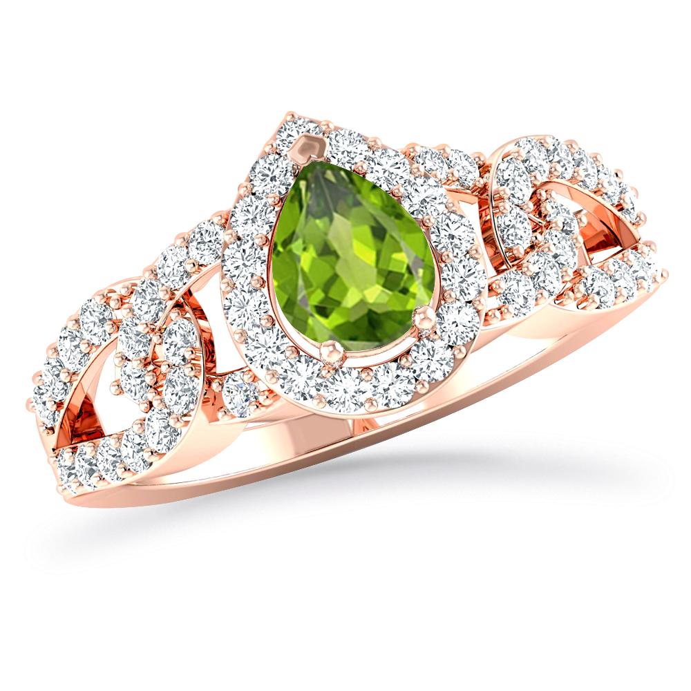 Rose Gold - Peridot