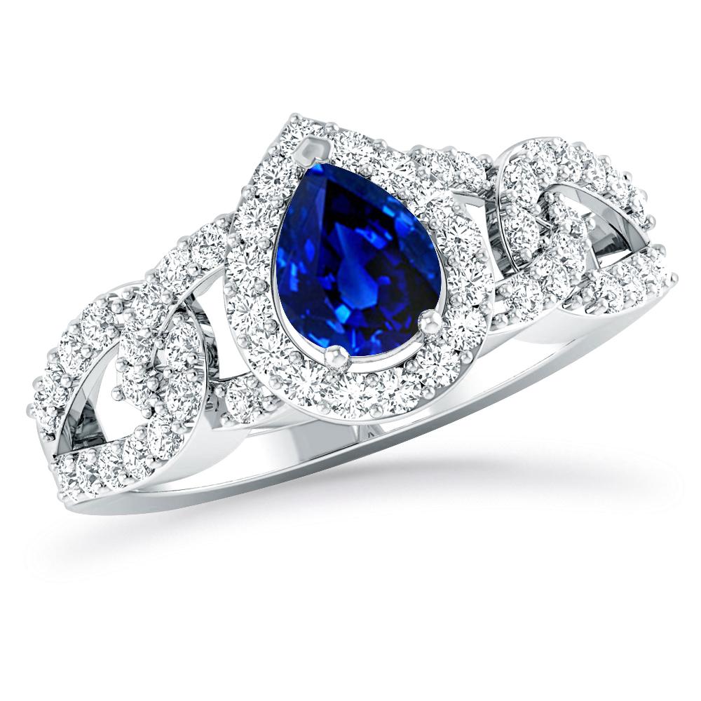 White Gold - Sapphire