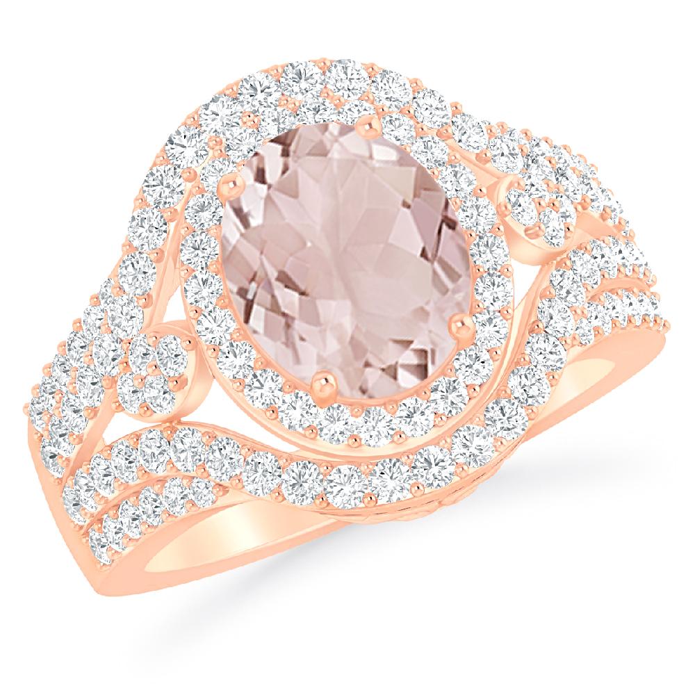 Rose Gold - Morganite