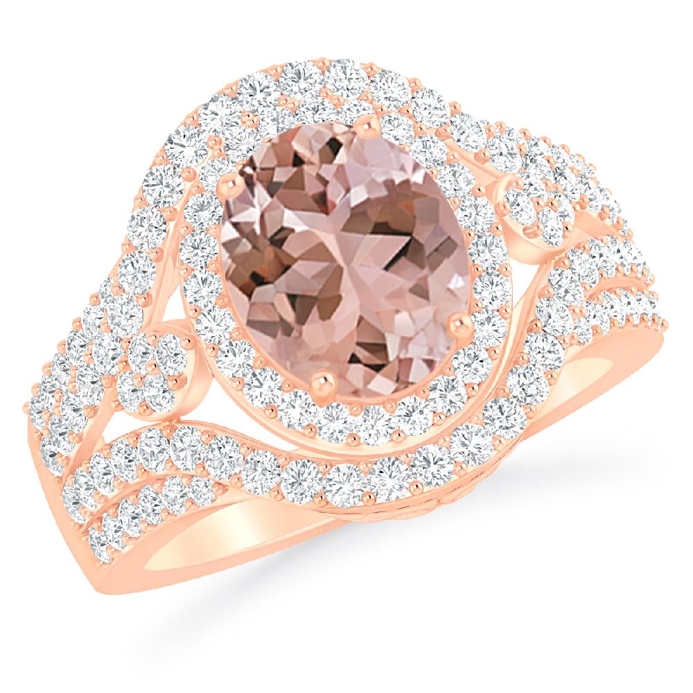 Rose Gold - Morganite