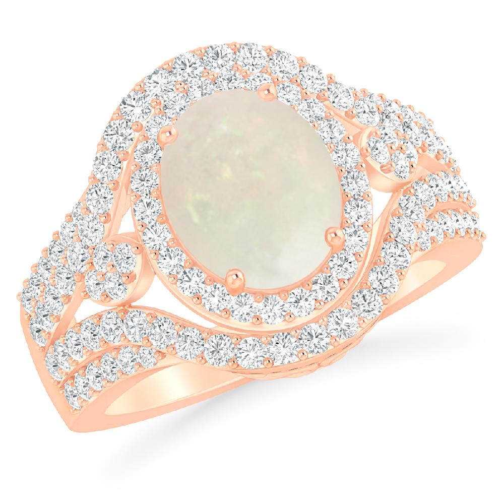 Rose Gold - Opal