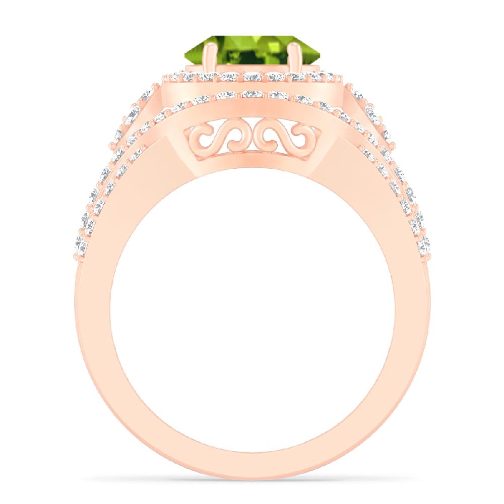 Rose Gold - Peridot