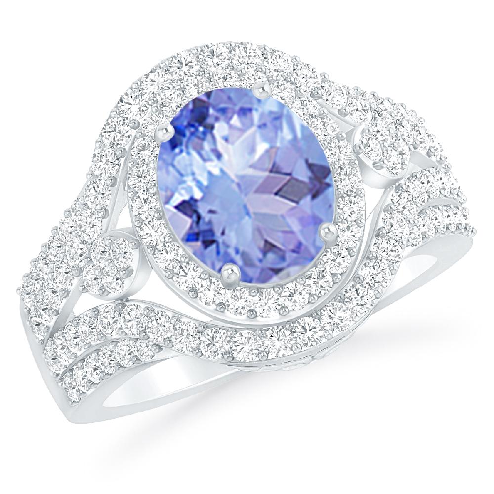 White Gold - Tanzanite