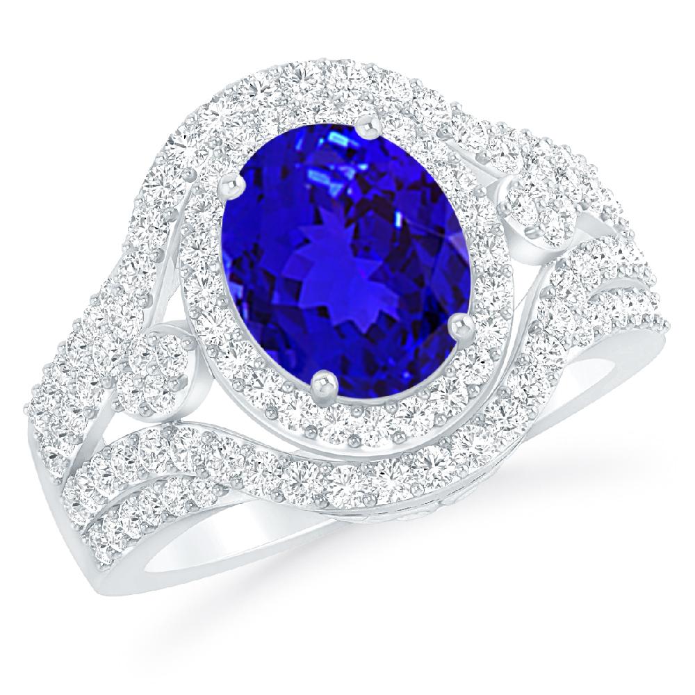 White Gold - Tanzanite