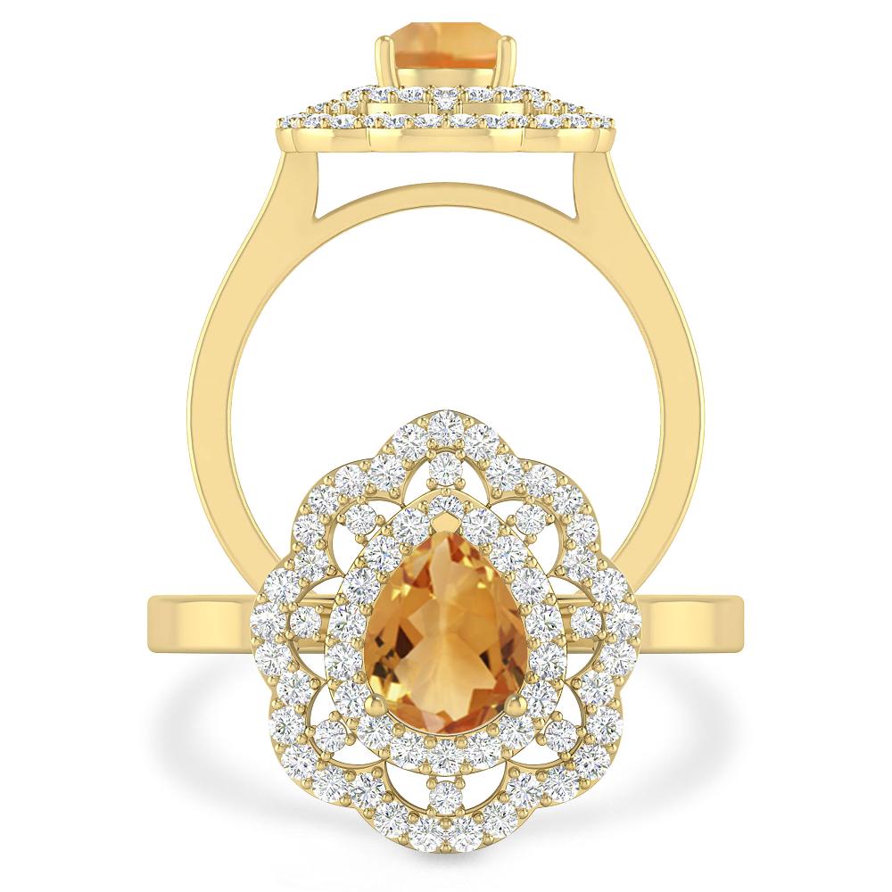 Yellow Gold - Citrine