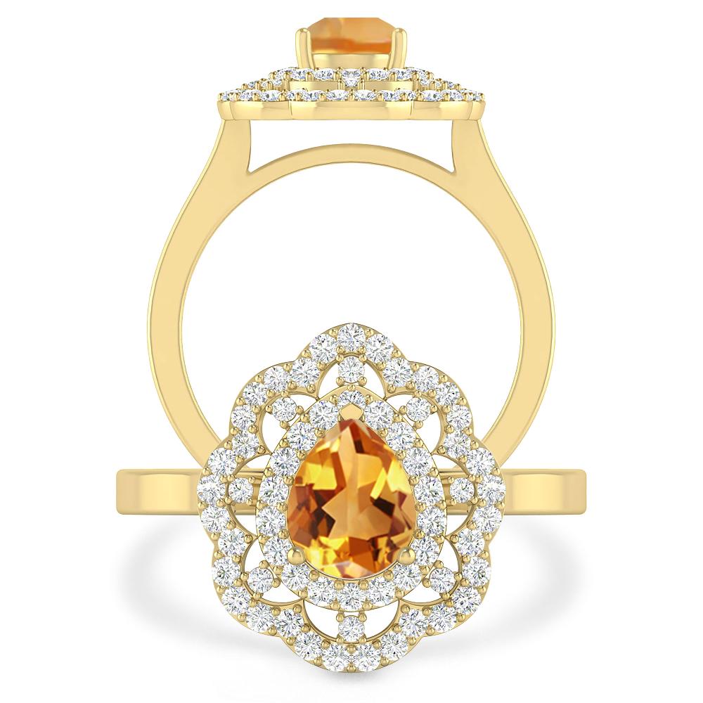 Yellow Gold - Citrine