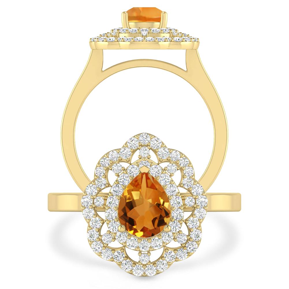 Yellow Gold - Citrine