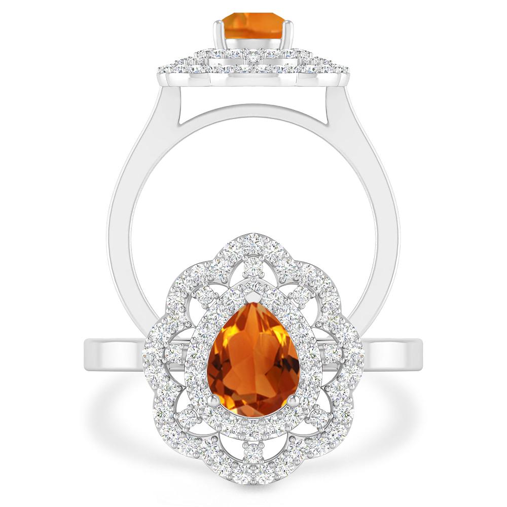 White Gold - Citrine