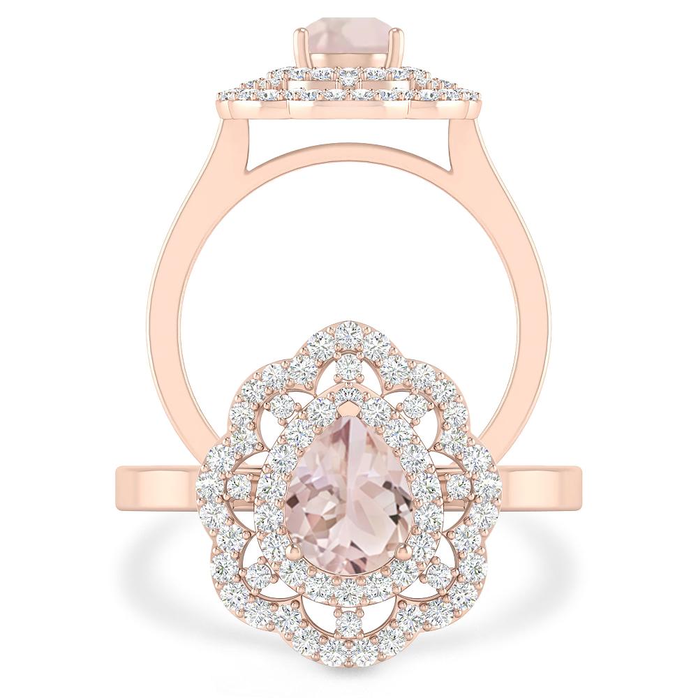 Rose Gold - Morganite