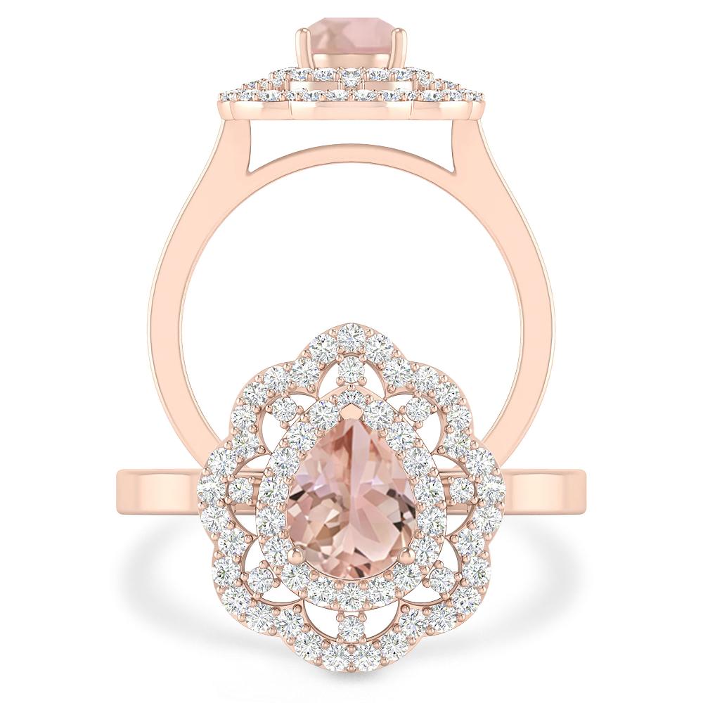 Rose Gold - Morganite