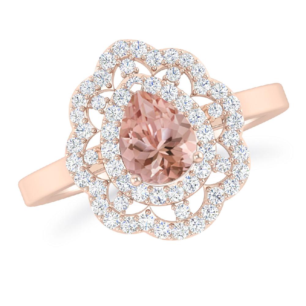 Rose Gold - Morganite