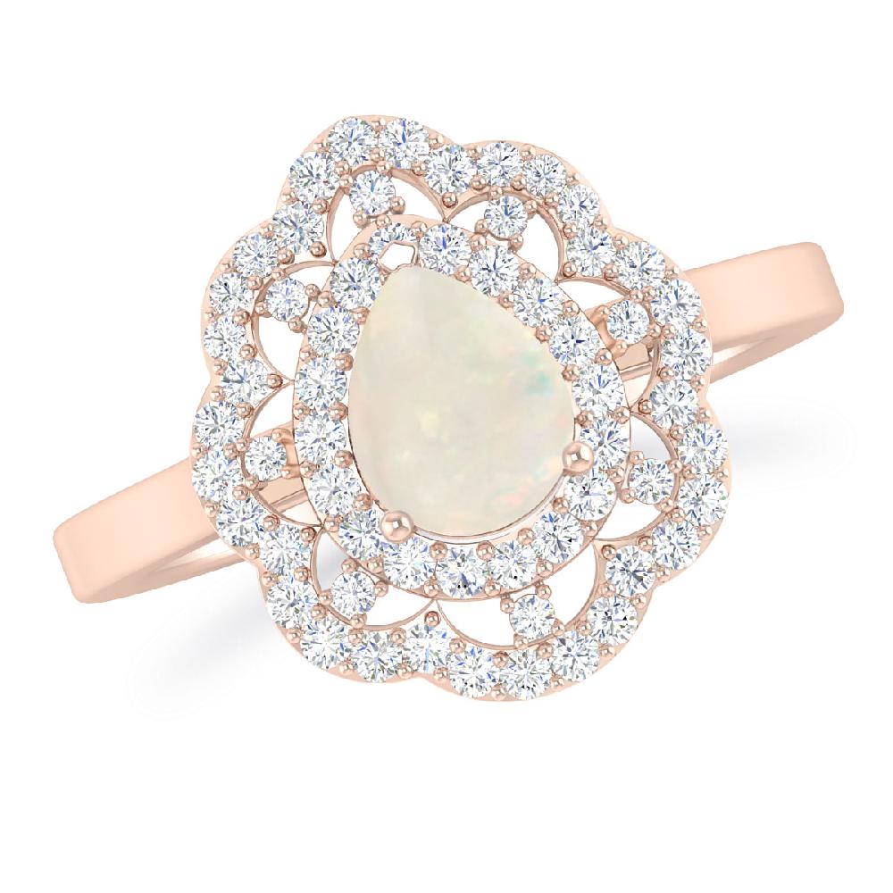 Rose Gold - Opal