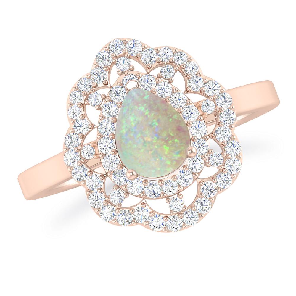 Rose Gold - Opal