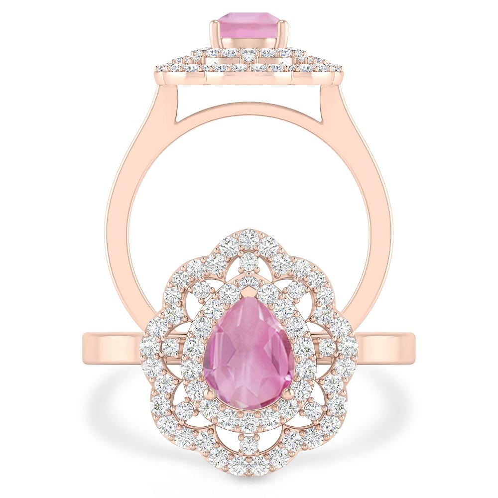 Rose Gold - Pink Tourmaline