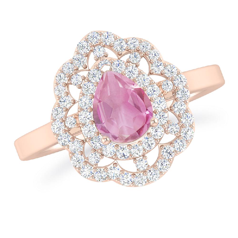 Rose Gold - Pink Tourmaline