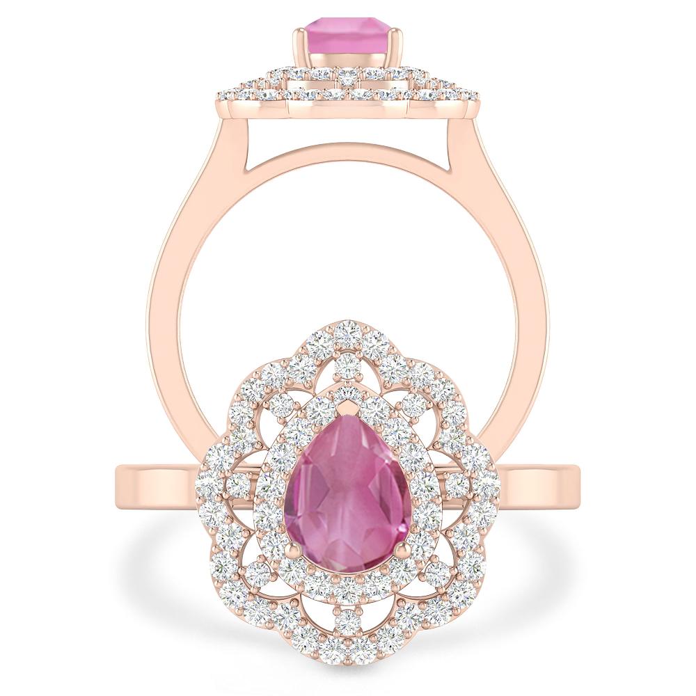 Rose Gold - Pink Tourmaline