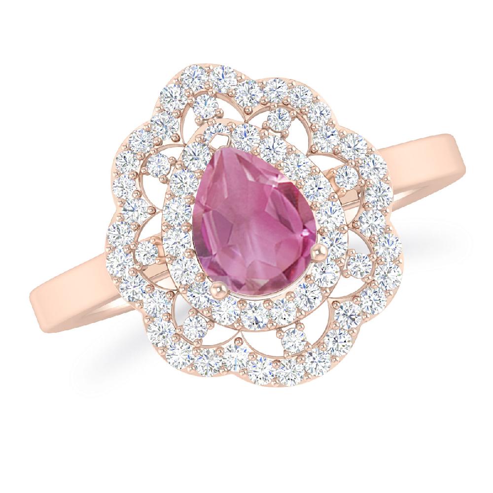 Rose Gold - Pink Tourmaline