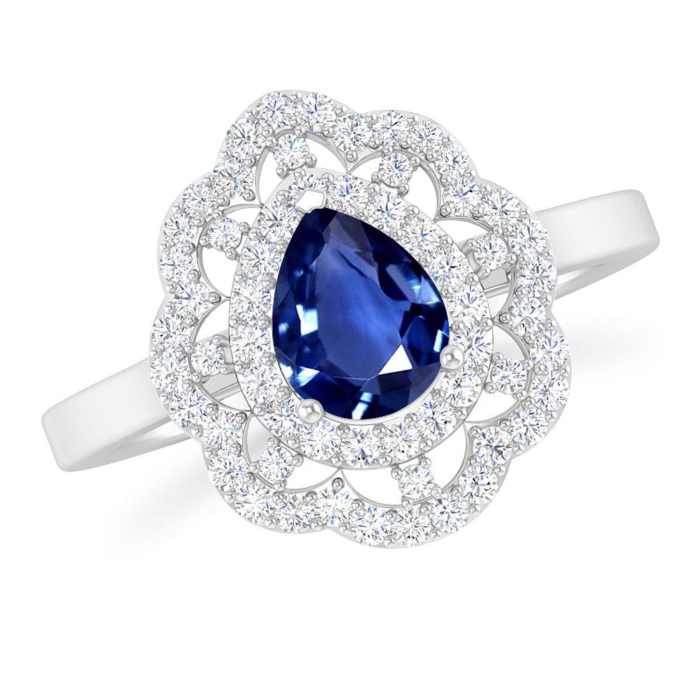 White Gold - Sapphire