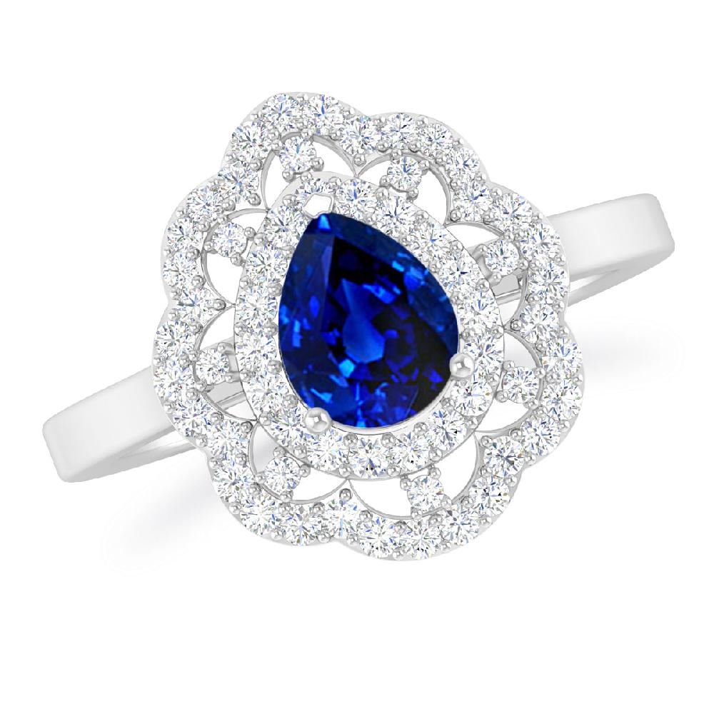 White Gold - Sapphire