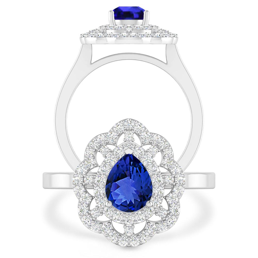 White Gold - Tanzanite