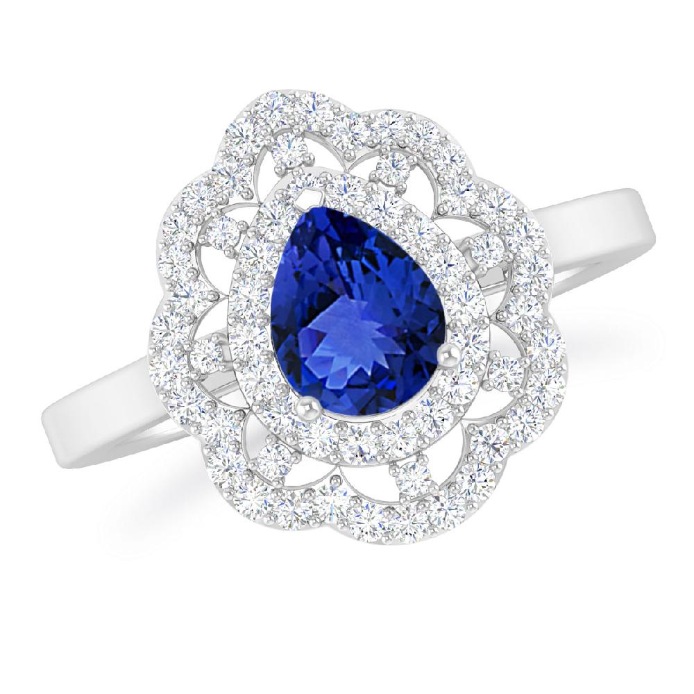 White Gold - Tanzanite