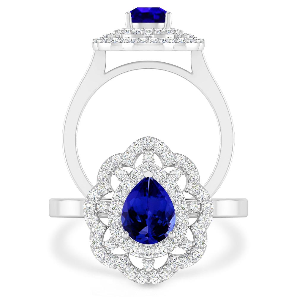 White Gold - Tanzanite