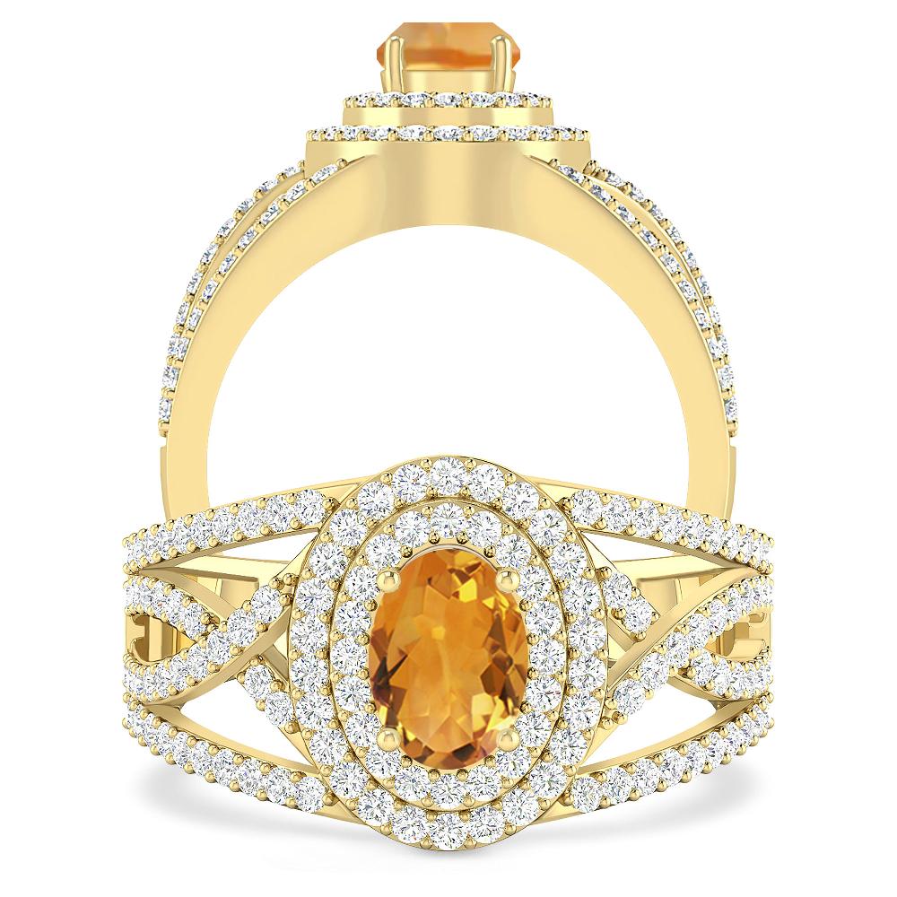 Yellow Gold - Citrine