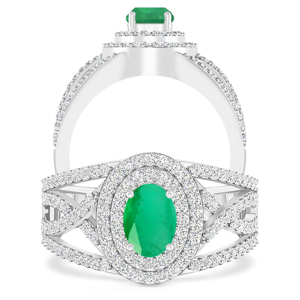 White Gold - Emerald