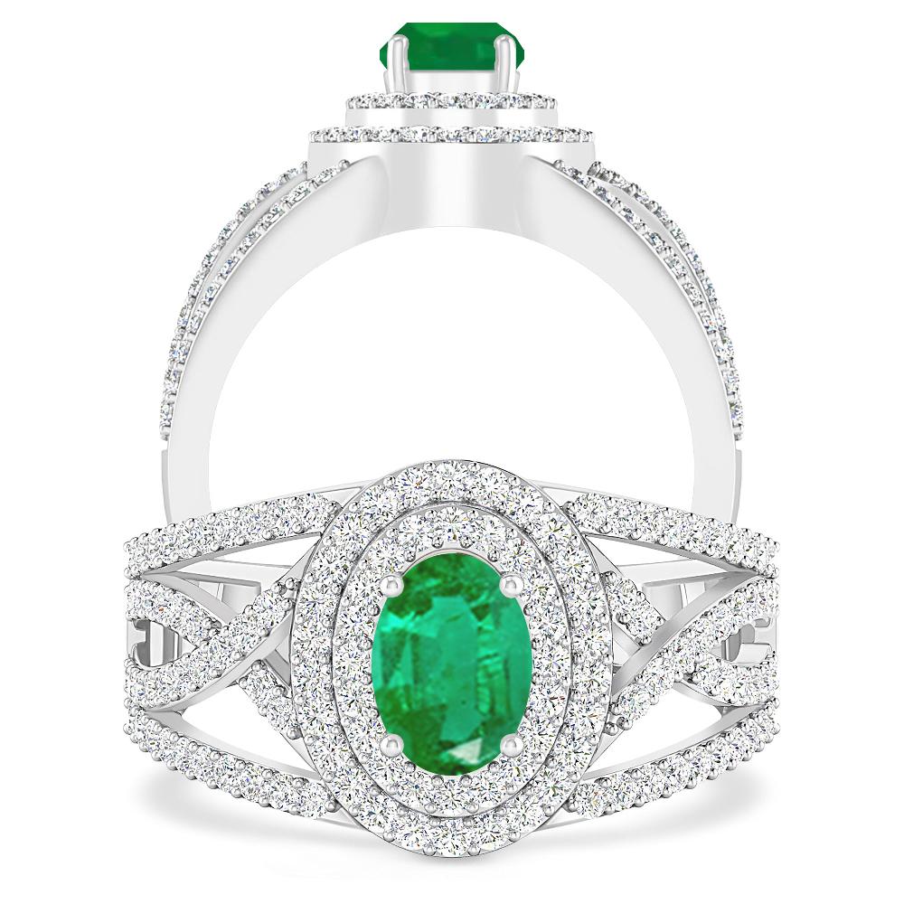 White Gold - Emerald