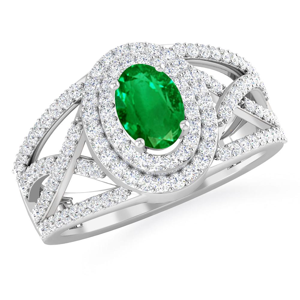 White Gold - Emerald