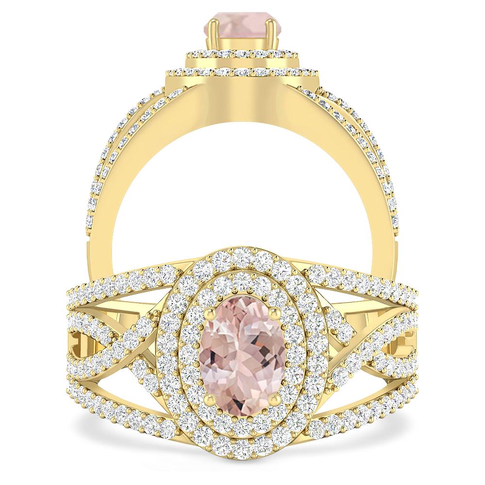 Yellow Gold - Morganite