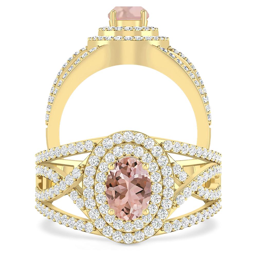 Yellow Gold - Morganite