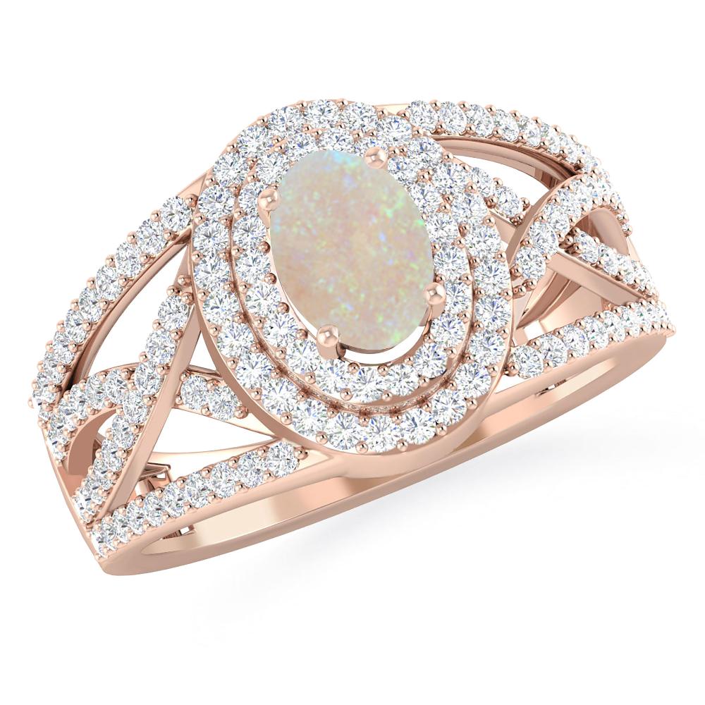 Rose Gold - Opal