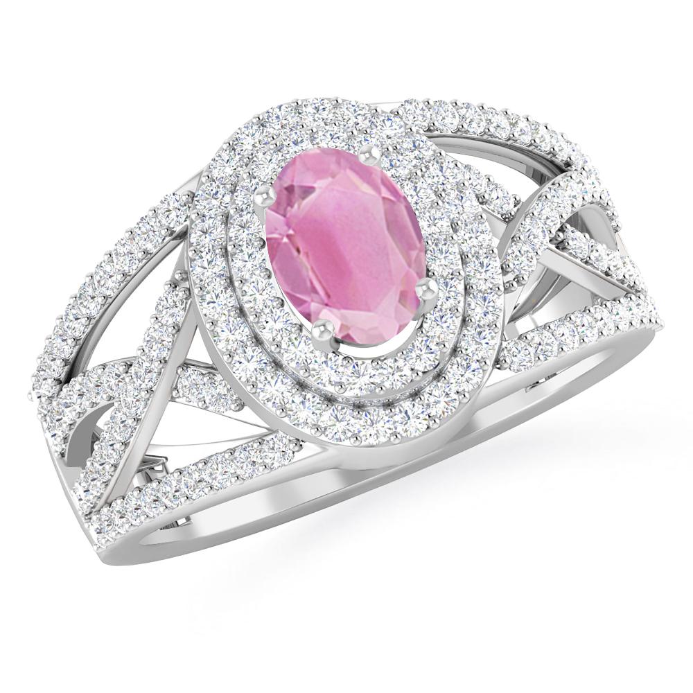 White Gold - Pink Tourmaline